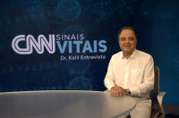 Dr. Kalil entrevista convidados em novo formato do CNN Sinais Vitais