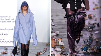 Na Semana de Moda de Milão, a marca, que tem Beate Karlsson como diretora criativa, fez mais um de seus desfiles polêmicos 