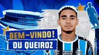 Grêmio anuncia a contratação por empréstimo do volante Du Queiroz, do Zenit