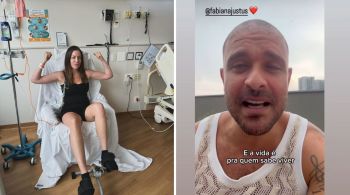 A influenciadora digital, filha de Roberto Justus, está em tratamento contra leucemia 