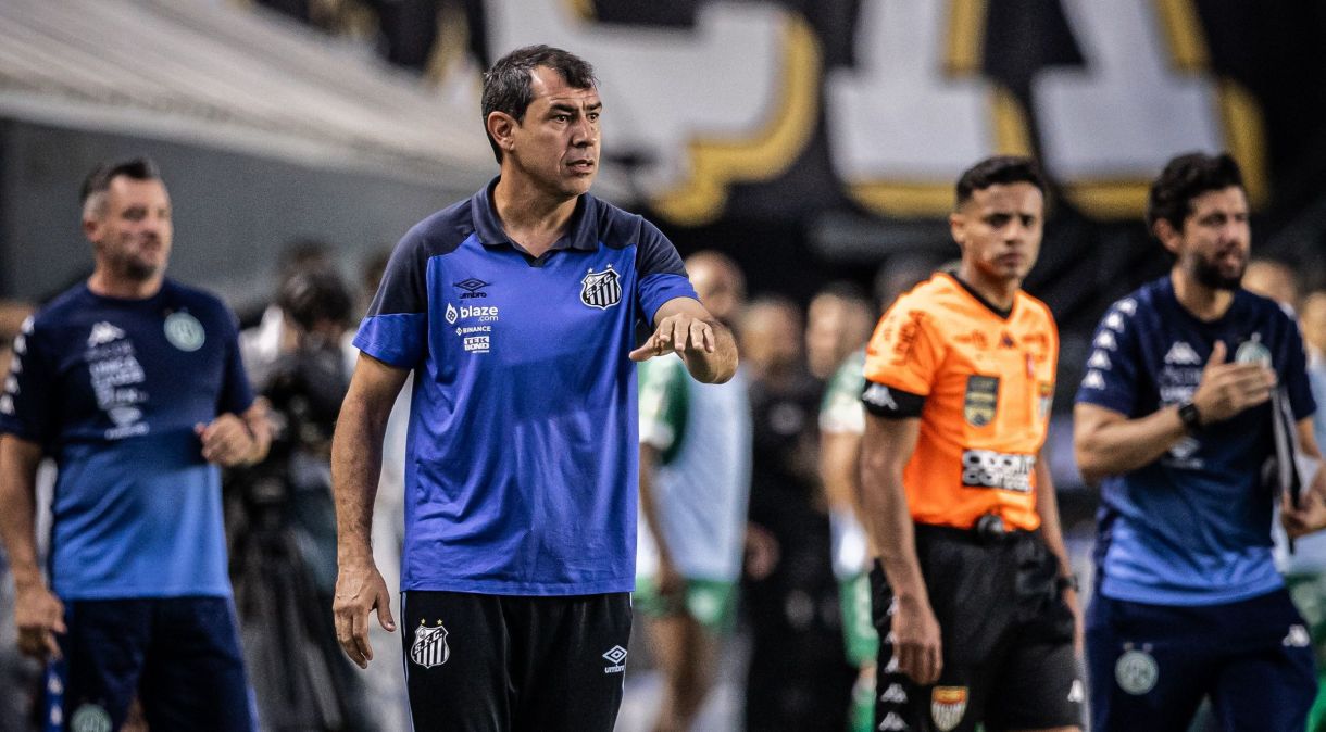 Fábio Carille, técnico do Santos