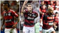 BH, Pedro e Gabigol: os números dos atacantes do Flamengo contra o Botafogo