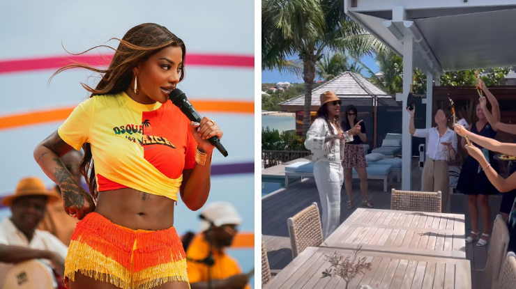 Ludmilla celebra lançamento de "Numanice #3" no Caribe