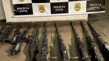 21 metralhadoras sumiram do arsenal de um quartel, em setembro do ano passado, em Barueri, na Grande São Paulo; 19 foram recuperadas
