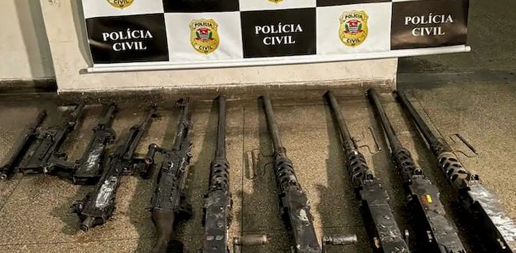 Arsenal de Guerra, localizado em Barueri, na Grande São Paulo, de onde foram furtadas 21 metralhadoras do Exército