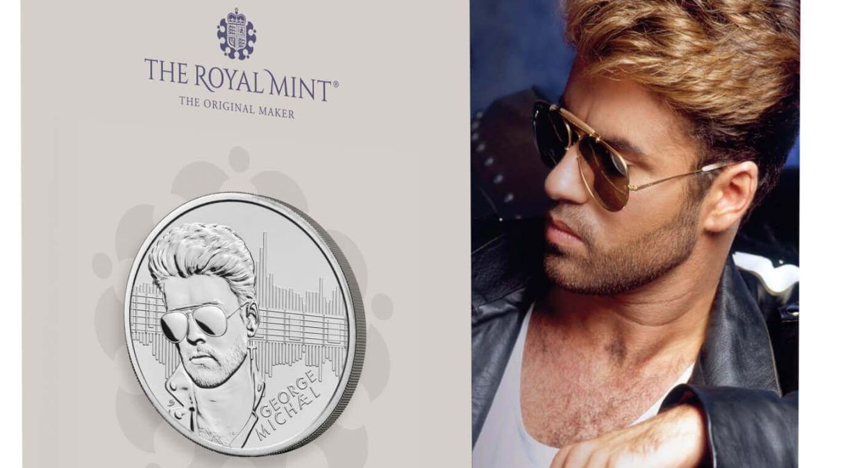 George Michael foi homenageado em edição especial de moeda no Reino Unido