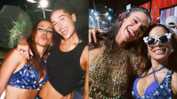 Sasha Meneghel e Bruna Marquezine curtem trio da Anitta em Salvador; veja