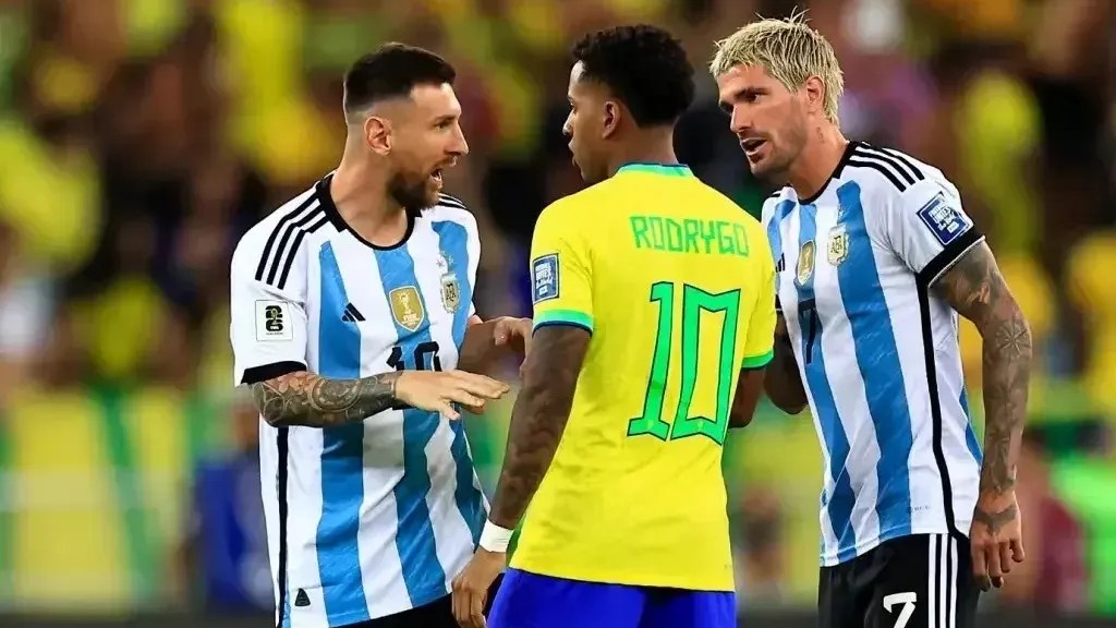 Argentina venceu o Brasil no Maracanã, no final de 2023, no último confronto entre as seleções pelas Eliminatórias da Copa 2026