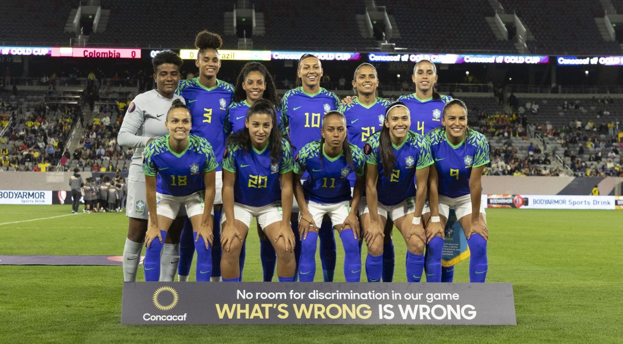 Seleção Brasileira Feminina enfrenta o Panamá na Copa Ouro