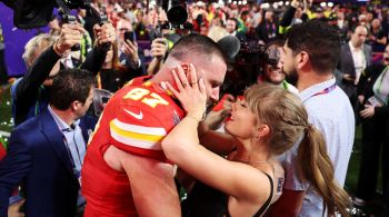 Além da vitória do Kansas City Chiefs, o namorado da cantora deu aos torcedores do casal motivos para comemorar na final do futebol americano 