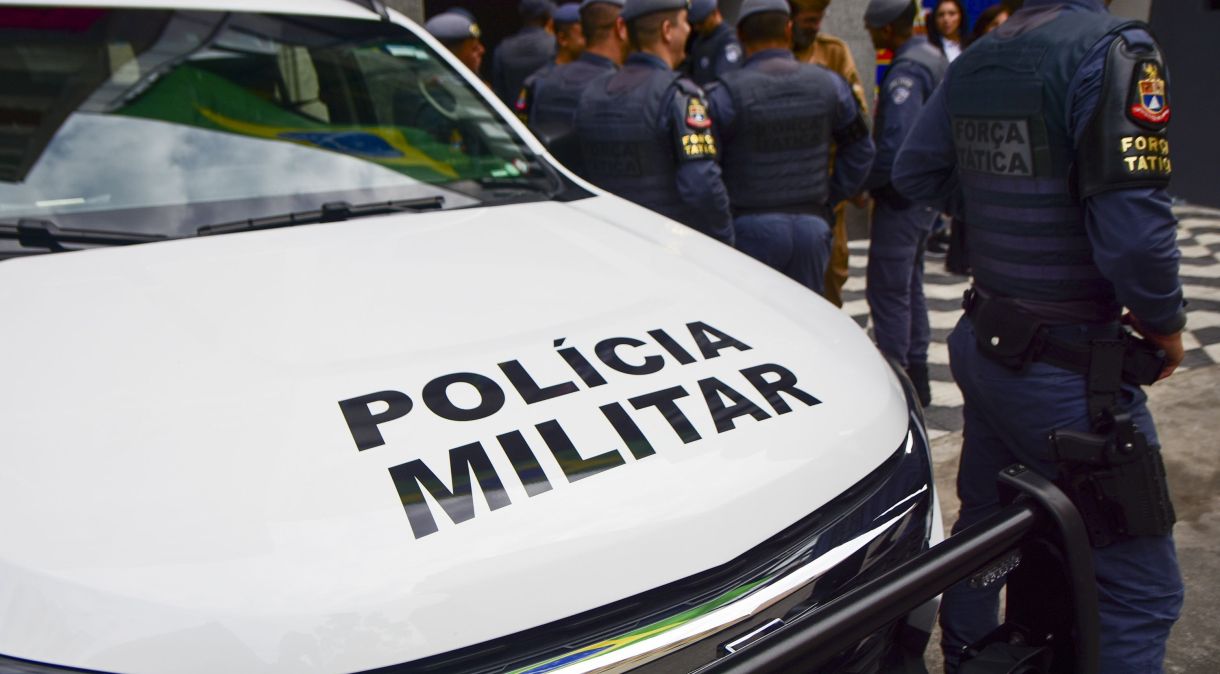 Viatura da Polícia Militar de São Paulo