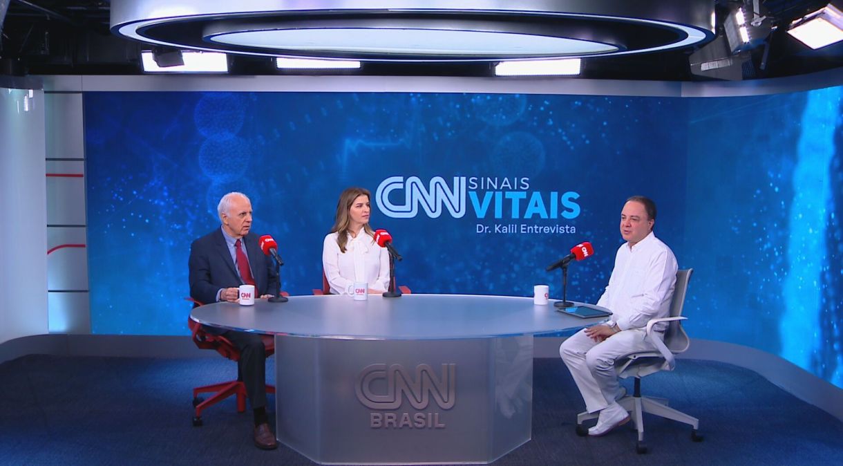 Novo episódio do "CNN Sinais Vitais - Dr. Kalil Entrevista" discute causas, diagnóstico e tratamentos para o infarto, com especialistas convidados