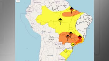 Defesa Civil Nacional, Inmet, Inpe e Cemaden emitiram avisos para chuvas intensas no Sudeste