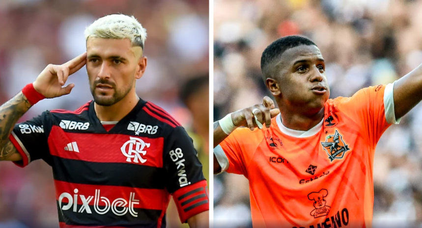 Flamengo, de Arrascaeta, e Nova Iguaçu, de Bill, estão na final do Campeonato Carioca