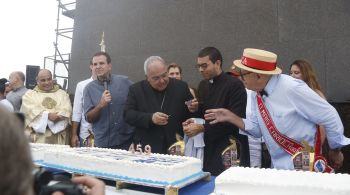 Celebrações começaram no Cristo Redentor