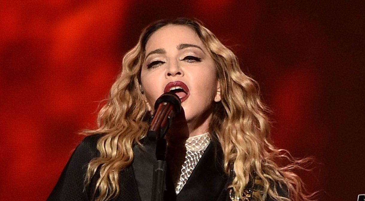 Madonna em show da turnê Rebel Heart em Nashville, Tennessee, em 2016