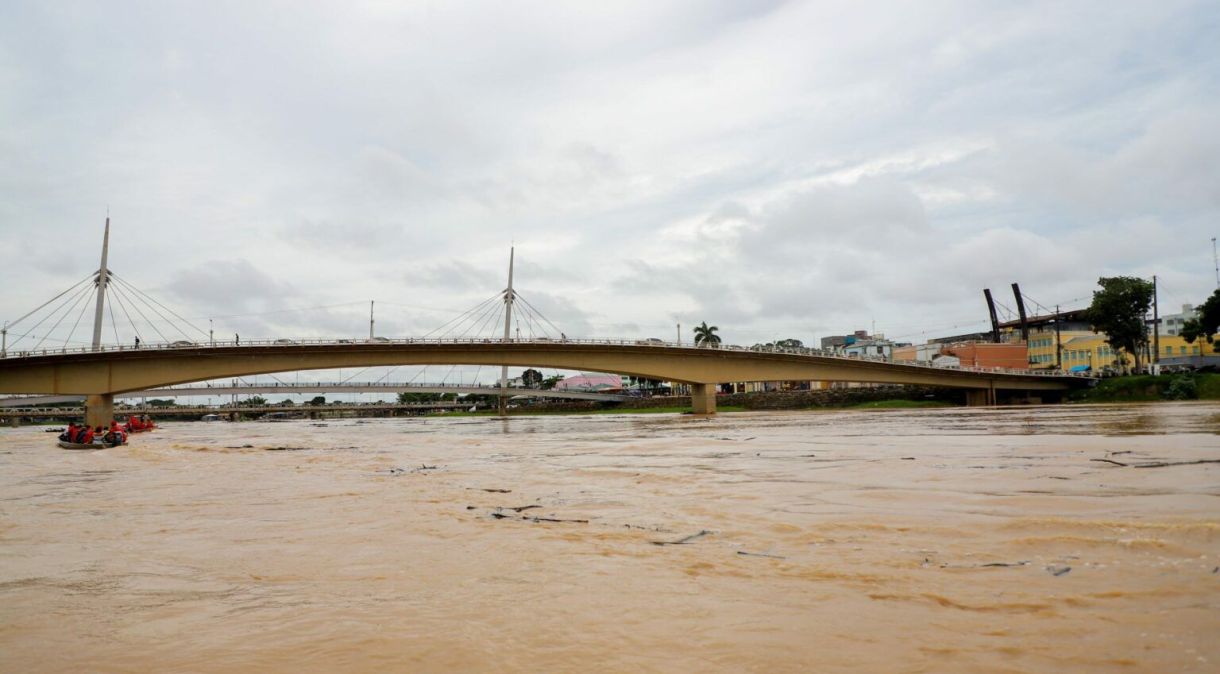 Rio Acre após chuvas