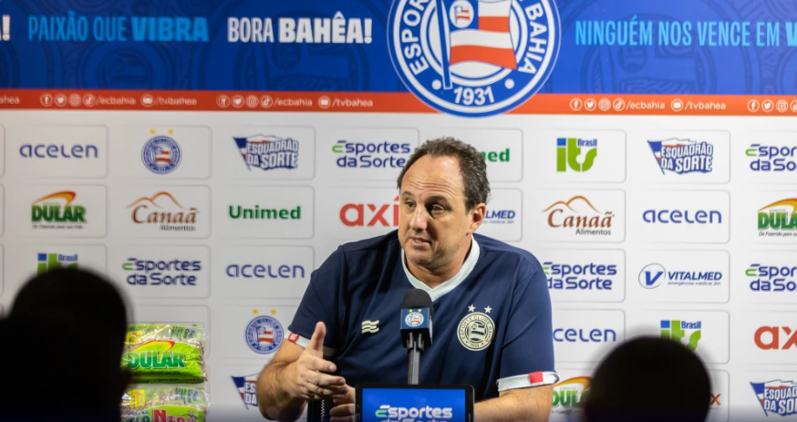 Rogério Ceni, técnico do Bahia, em entrevista coletiva após o clássico contra o Vitória