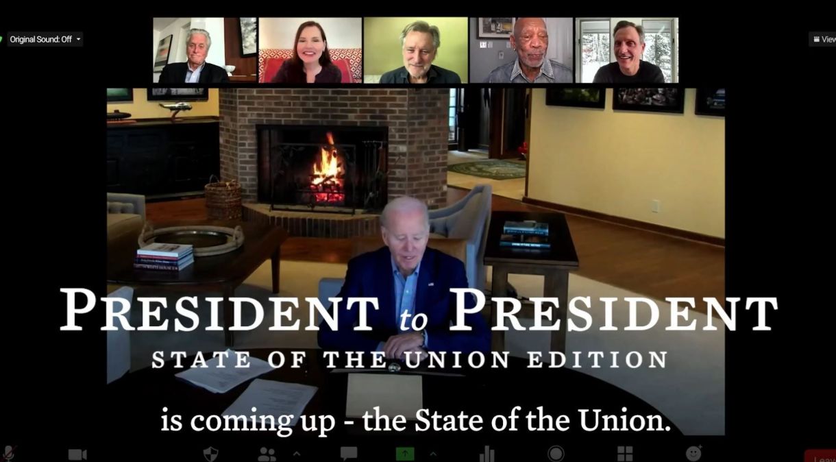 Joe Biden pede dicas a atores para discurso do Estado da União