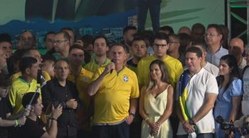 Ex-presidente esteve em lançamento da pré-candidatura de Alexandre Ramagem, no Rio de Janeiro