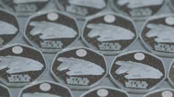 Moeda do Millunnium Falcon é a primeira de uma série de quatro moedas dedicadas à franquia