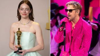 Internautas comparam vitória de Emma Stone e performance de Ryan Gosling na cerimônia com o futuro de seus personagens no filme