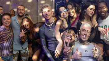 Neymar, Bruna Marquezine, Machine Gun Kelly e Camila Cabello foram algumas das celebridades que estiveram presentes