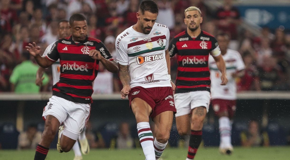 Lance de Flamengo 0 x 0 Fluminense
