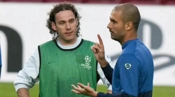 Gabriel Milito, do Atlético, foi zagueiro do Barcelona na ‘era de ouro’ dos catalães sob o comando de Pep Guardiola