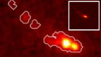 Telescópio James Webb encontra uma das maiores e mais antigas galáxias