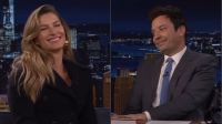 "Soltar a franga": Gisele Bündchen ensina gírias brasileiras a Jimmy Fallon