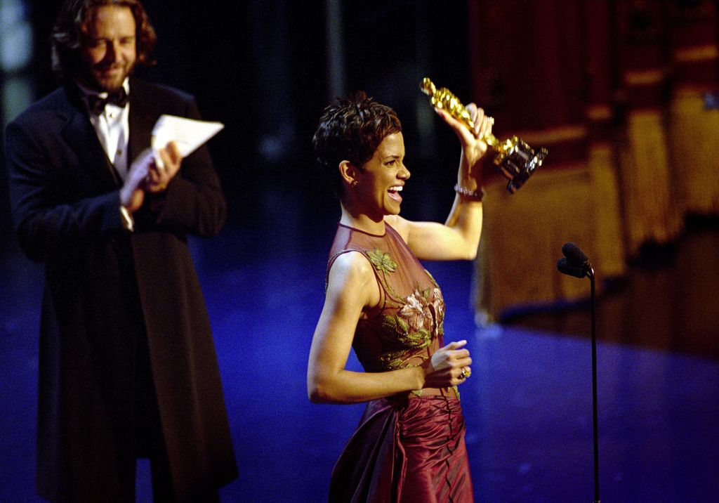 Halle Berry no Oscar de 2002