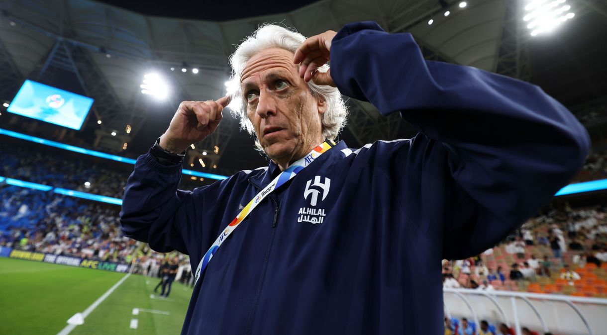 Jorge Jesus, técnico do Al-Hilal