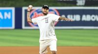 Neymar participa de jogo de beisebol nos Estados Unidos; veja