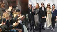 Paul McCartney aplaude desfile de Stella McCartney na Semana de Moda de Paris