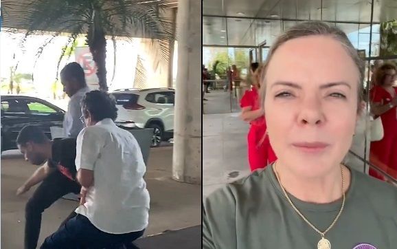 Gleisi é atacada em aeroporto no Rio Grande do Norte e deputado petista revida