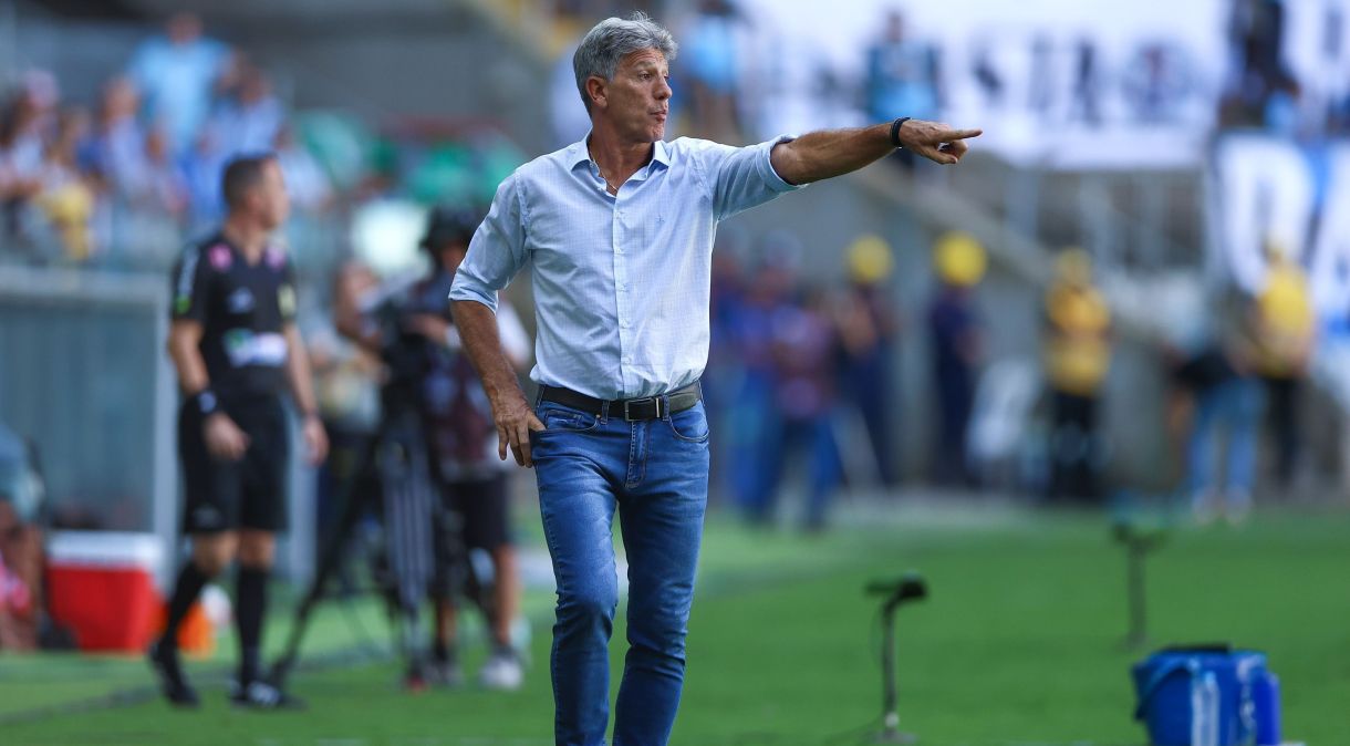Renato Gaúcho: técnico do Grêmio