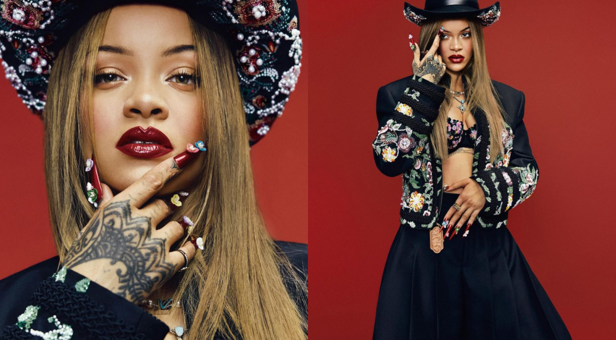 Rihanna é a capa do April Issue da Vogue China