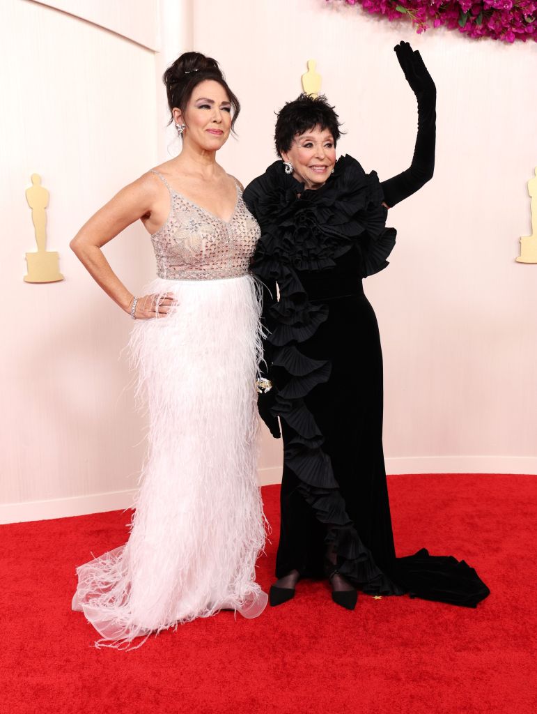 Rita Moreno e sua filha Fernanda Luisa Gordo no Oscar 2024