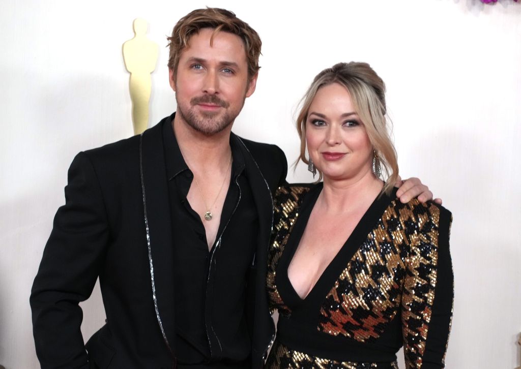 Ryan Gosling e Mandi Gosling no Oscar 2024