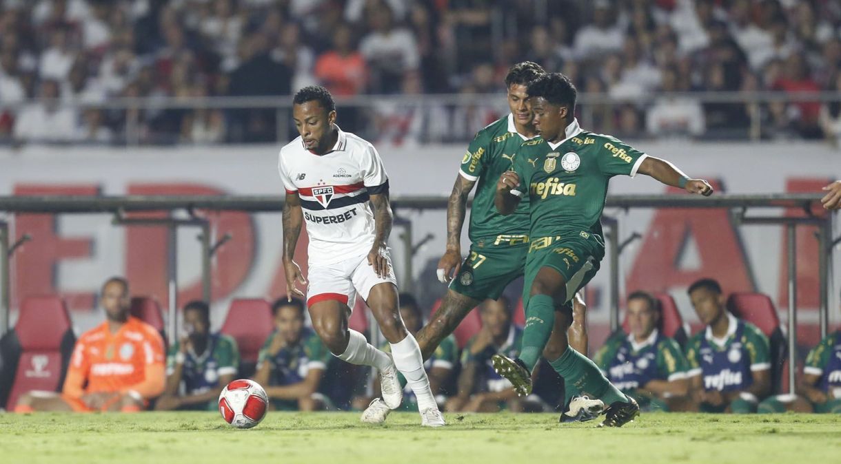 São Paulo e Palmeiras empataram por 1 a 1 no MorumBIS, pelo Paulistão