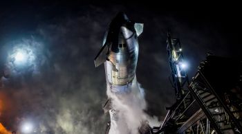 Considerado o mais poderoso foguete do mundo, Starship tem como objetivo levar astronautas à Lua e a Marte