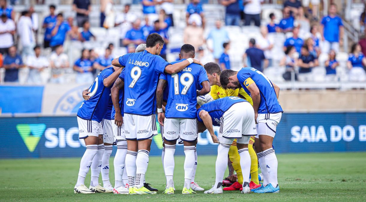 Cruzeiro foi vice-campeão mineiro contra o Atlético-MG