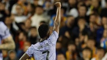 Atacante brasileiro fez os dois gols do Real Madrid no empate em 2 a 2 fora de casa pelo Campeonato Espanhol 