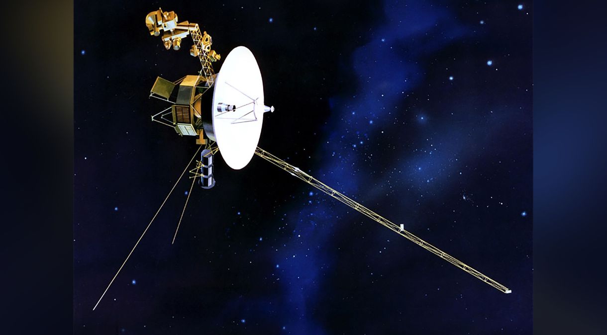 Engenheiros enviaram um "toque" para a sonda Voyager 1 e receberam uma resposta potencialmente encorajadora