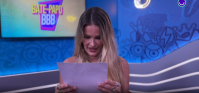 Yasmin se emociona ao ler carta que foi triturada no BBB 24