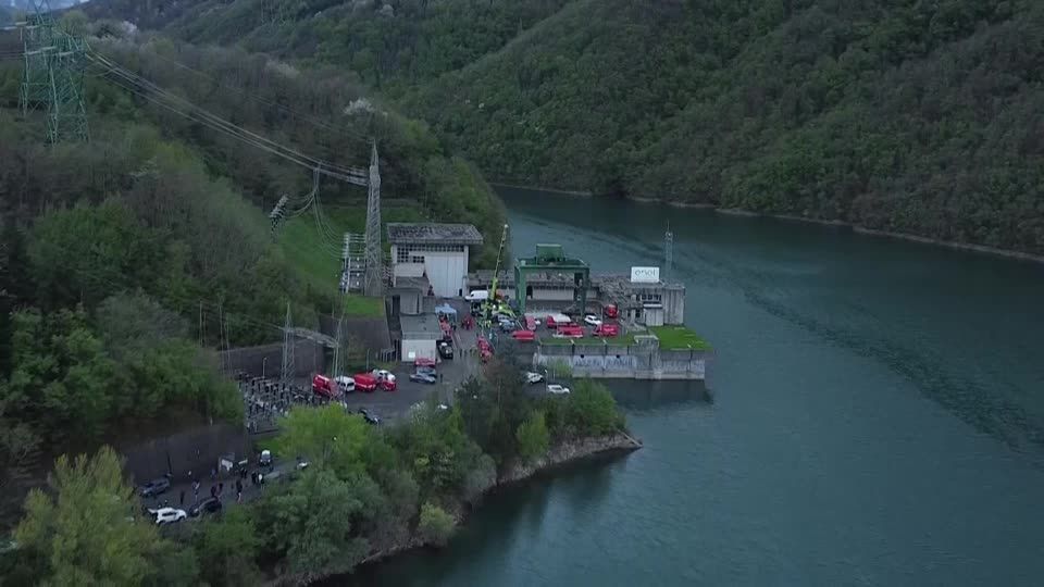 Usina hidrelétrica da Enel, na Itália
