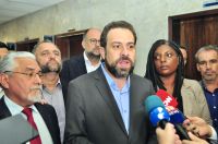 Boulos e vereadores querem convocar plebiscito sobre privatização da Sabesp