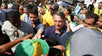 Ex-presidente discursou ao lado dos governadores de São Paulo, Tarcísio de Freitas (Republicanos), e Goiás, Ronaldo Caiado (União Brasil)