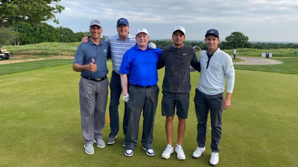 Equipe de Fred Biondi no Pro-Am do Korn Ferry Tour